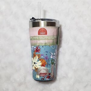 Vera Bradley + Coleman 20oz Brew Stainless Steel Vacuum Insulated Tumbler